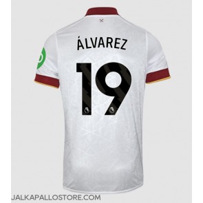 West Ham United Edson Alvarez #19 Kolmaspaita 2024-25 Lyhythihainen